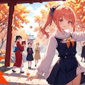 many girls紅葉 5枚目