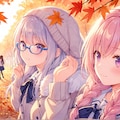 many girls紅葉 6枚目