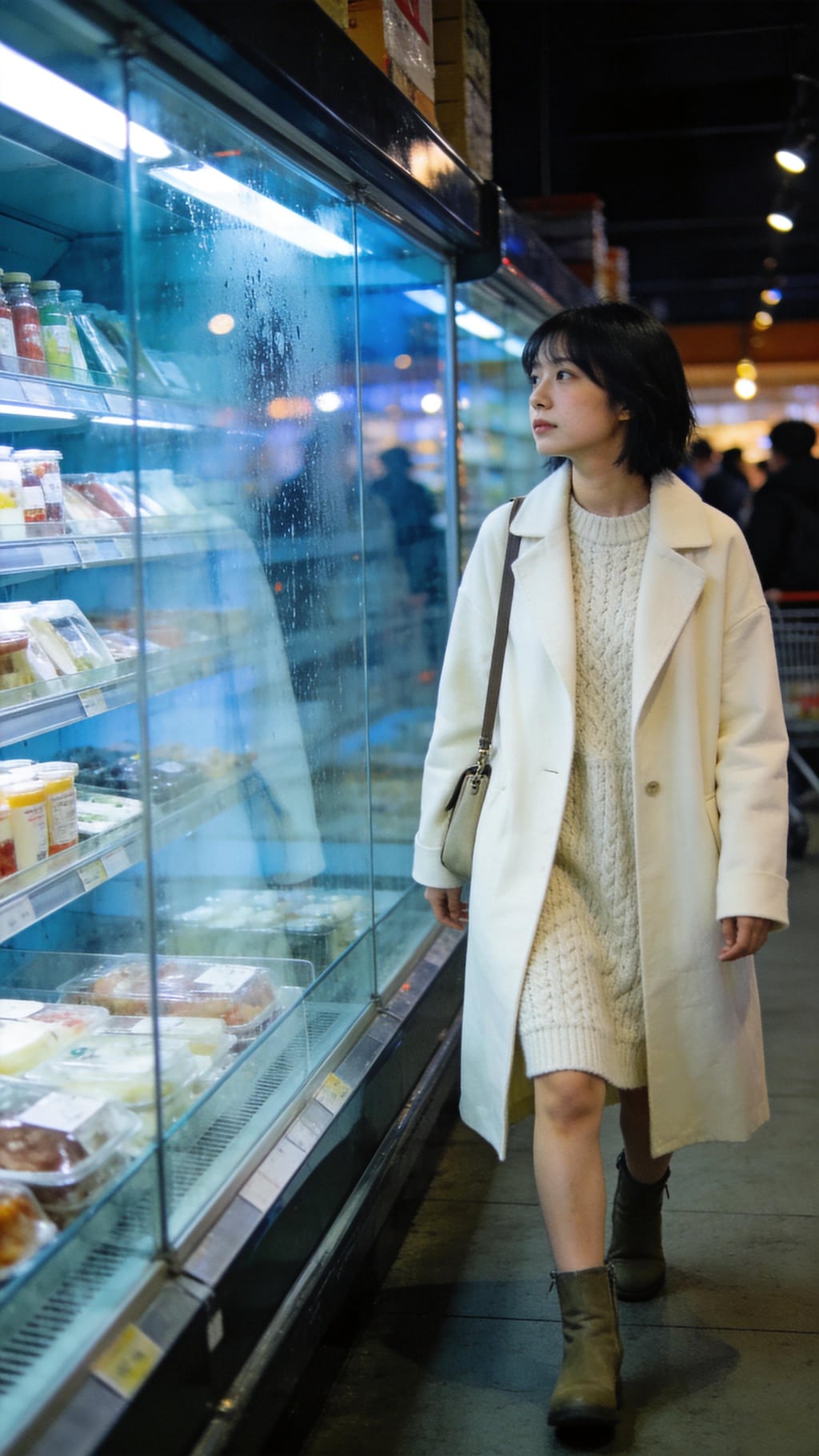 Choosing Small Luxuries Under Fluorescent Light