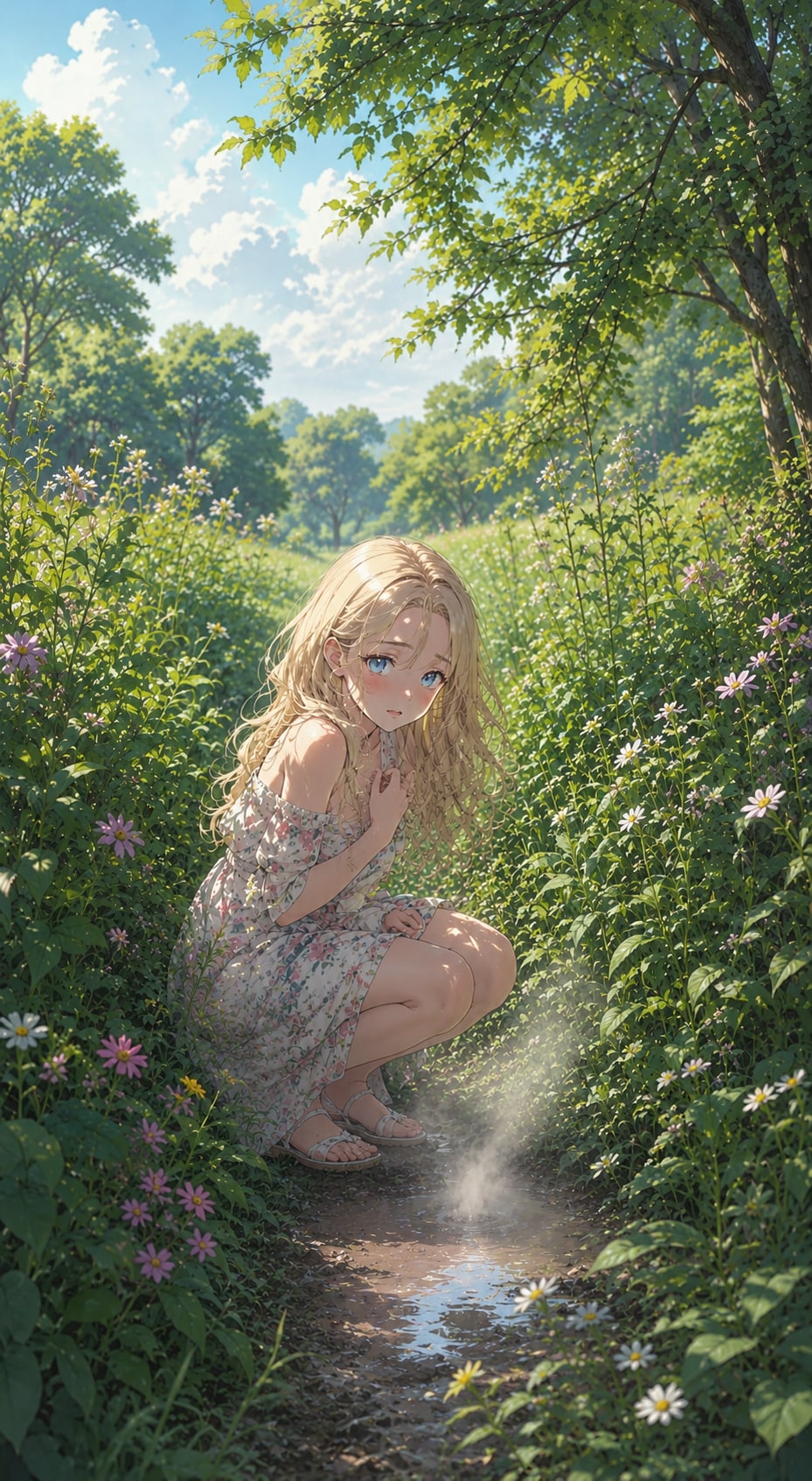お花摘み