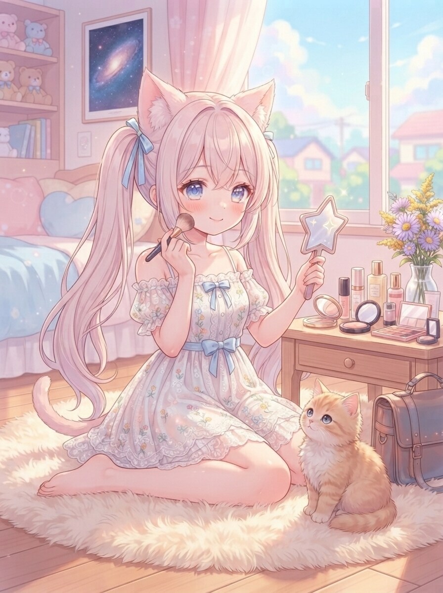 メイク | の人気AIイラスト・グラビア