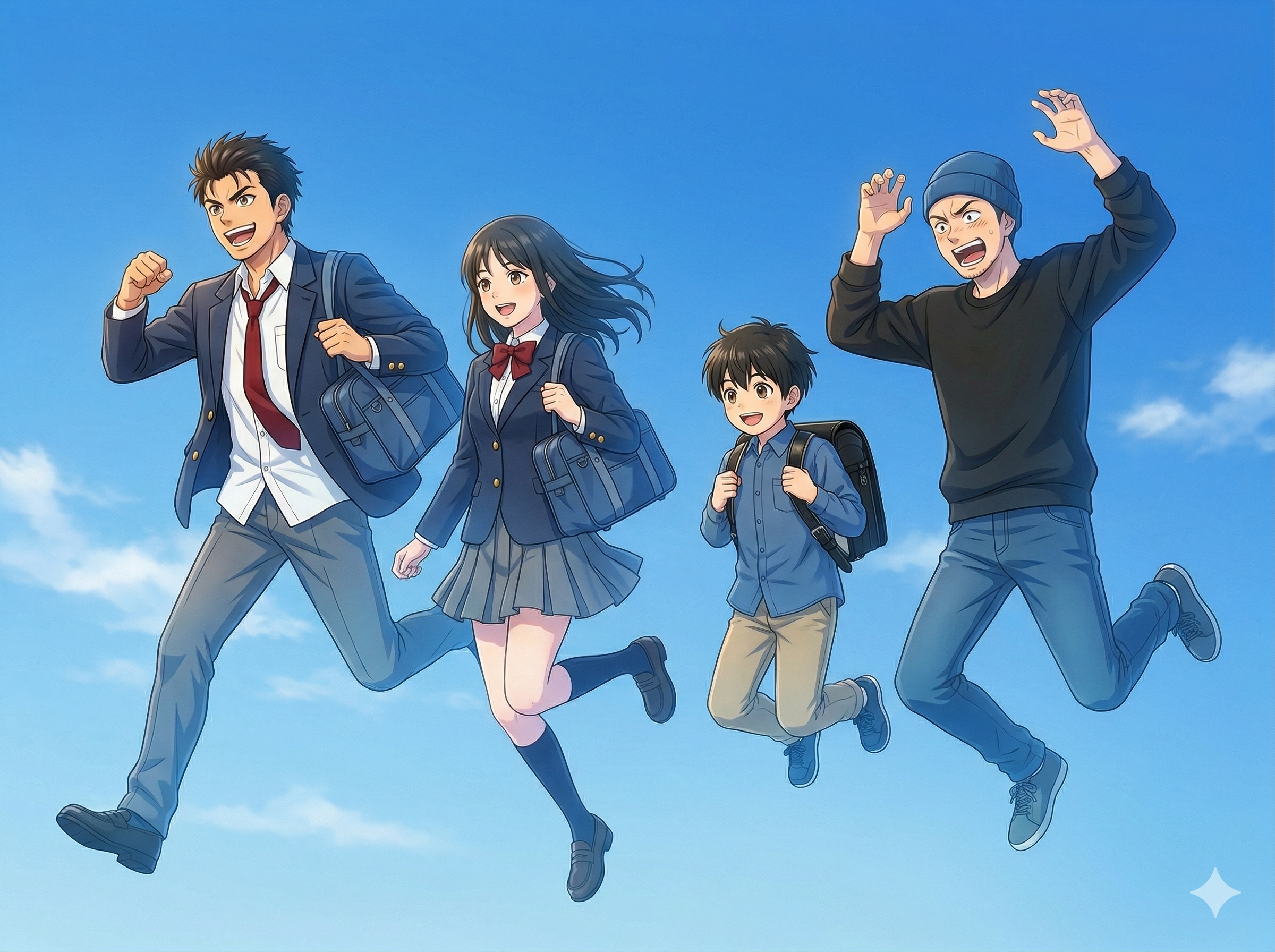 4人組 110 | の人気AIイラスト・グラビア