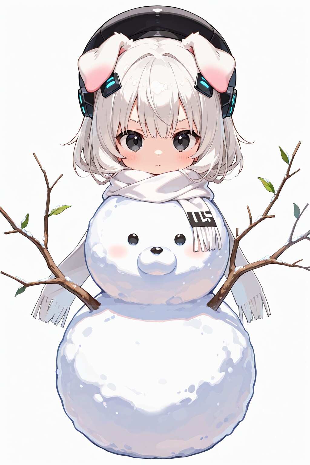 ヴァイスアイン・雪中擬態装備