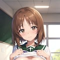 どこかの高校の生徒さん 2枚目