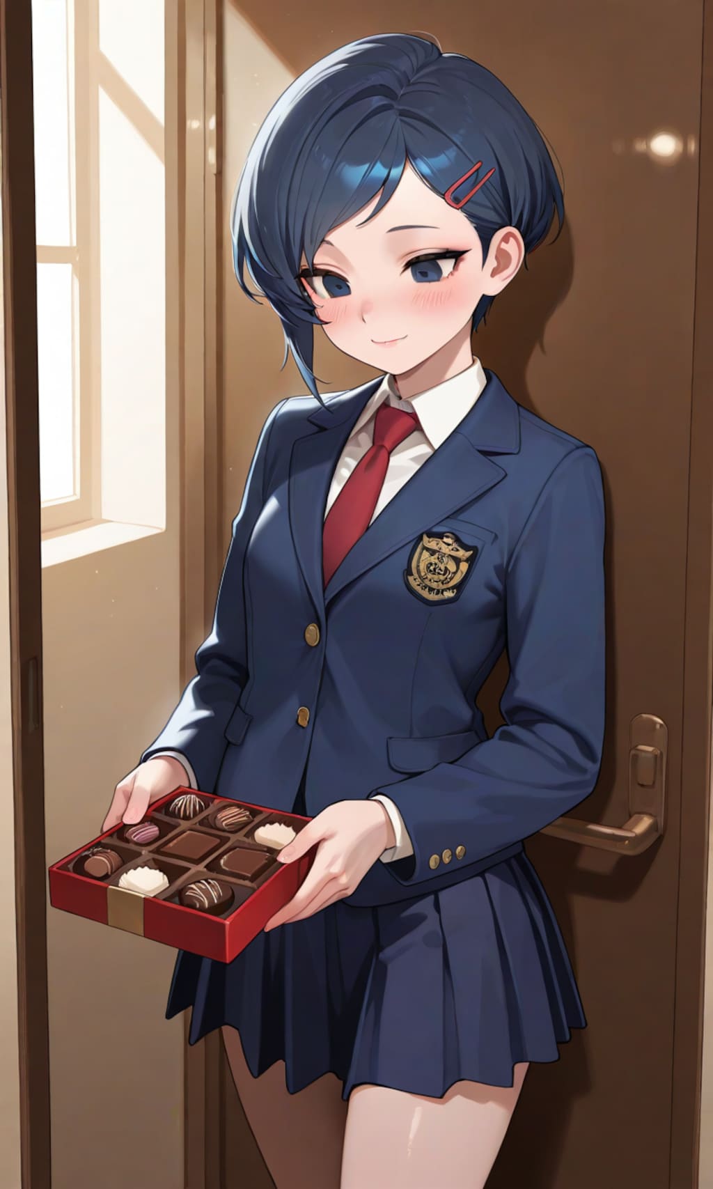 ぼくからのチョコ、受け取ってくれる？