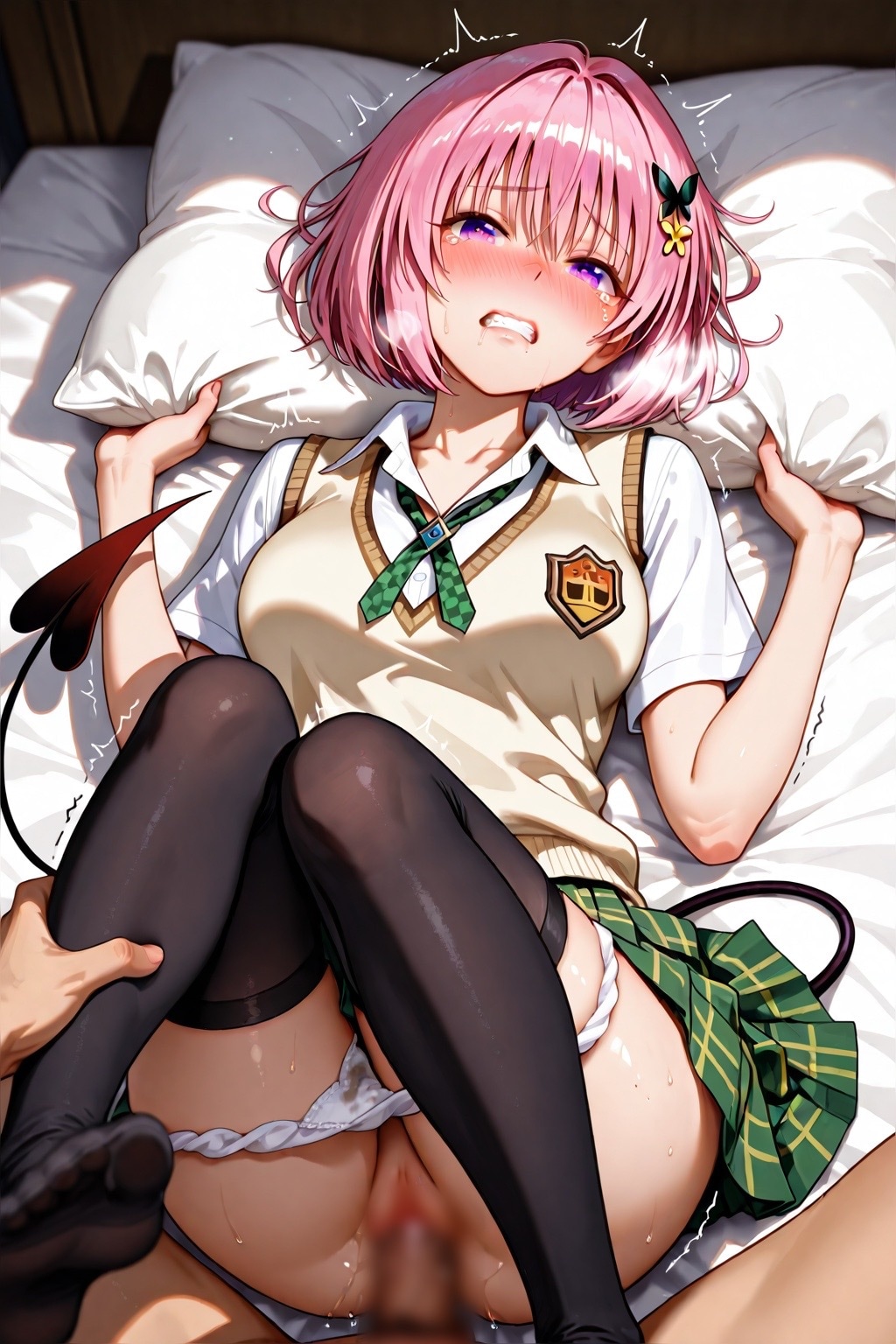 顔射〜モモ・ベリア・デビルーク〜