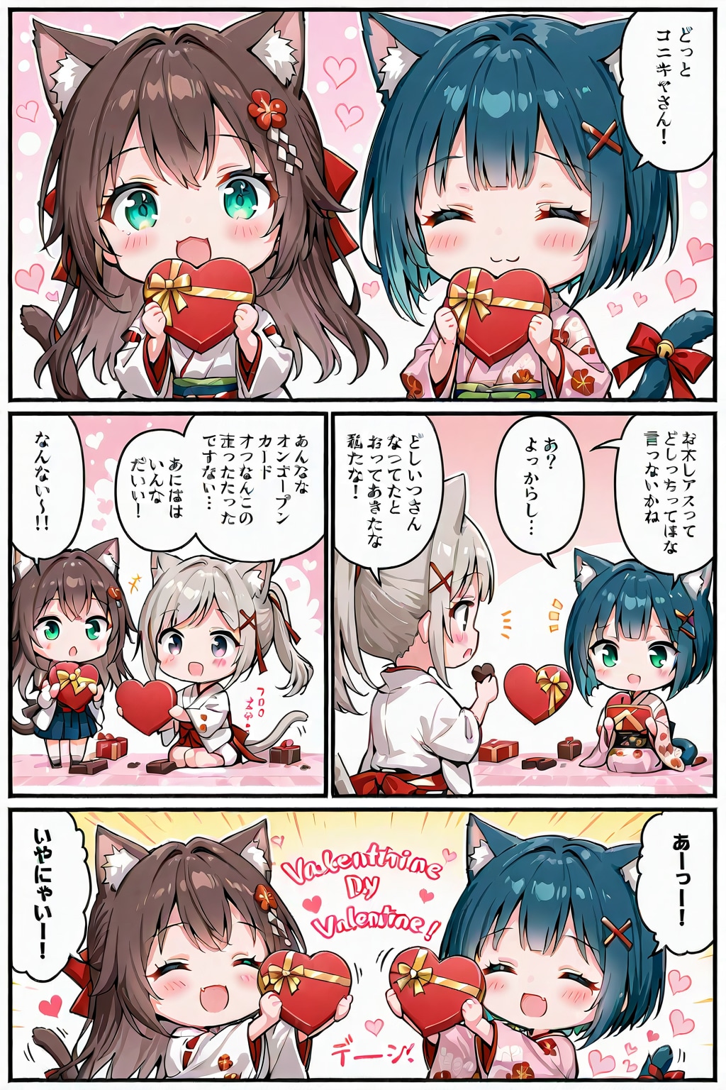 ネコネコバレンタイン