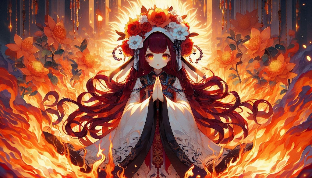 祈りを捧げましょう