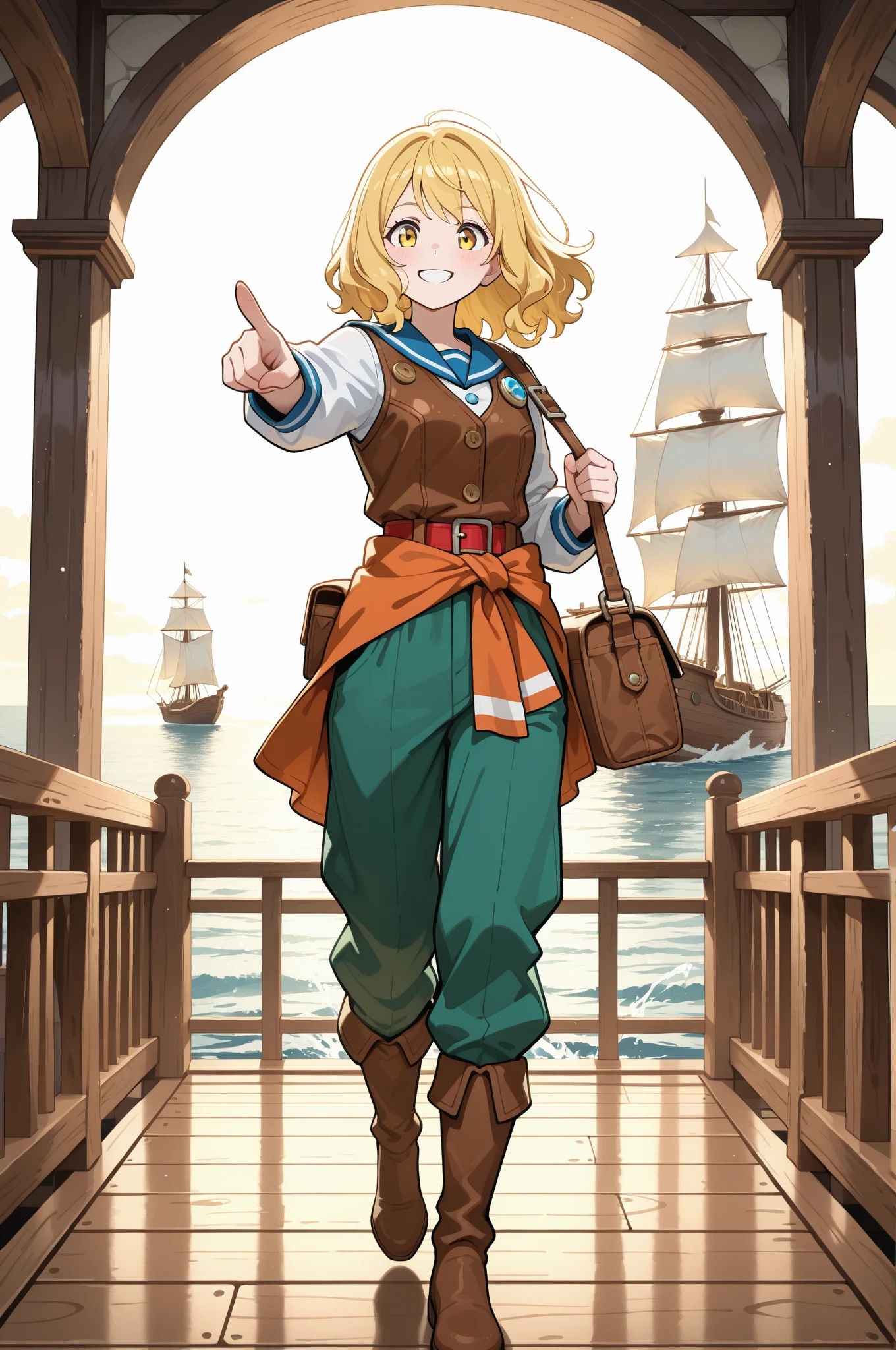 ナビゲーター湖夏ちゃん | の人気AIイラスト・グラビア