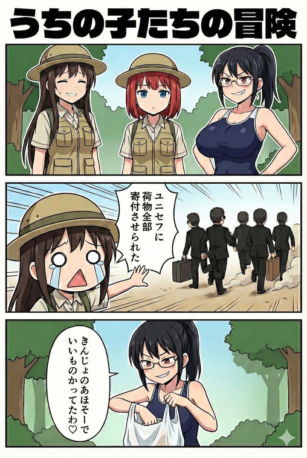 【漫画】うちの子たちの冒険