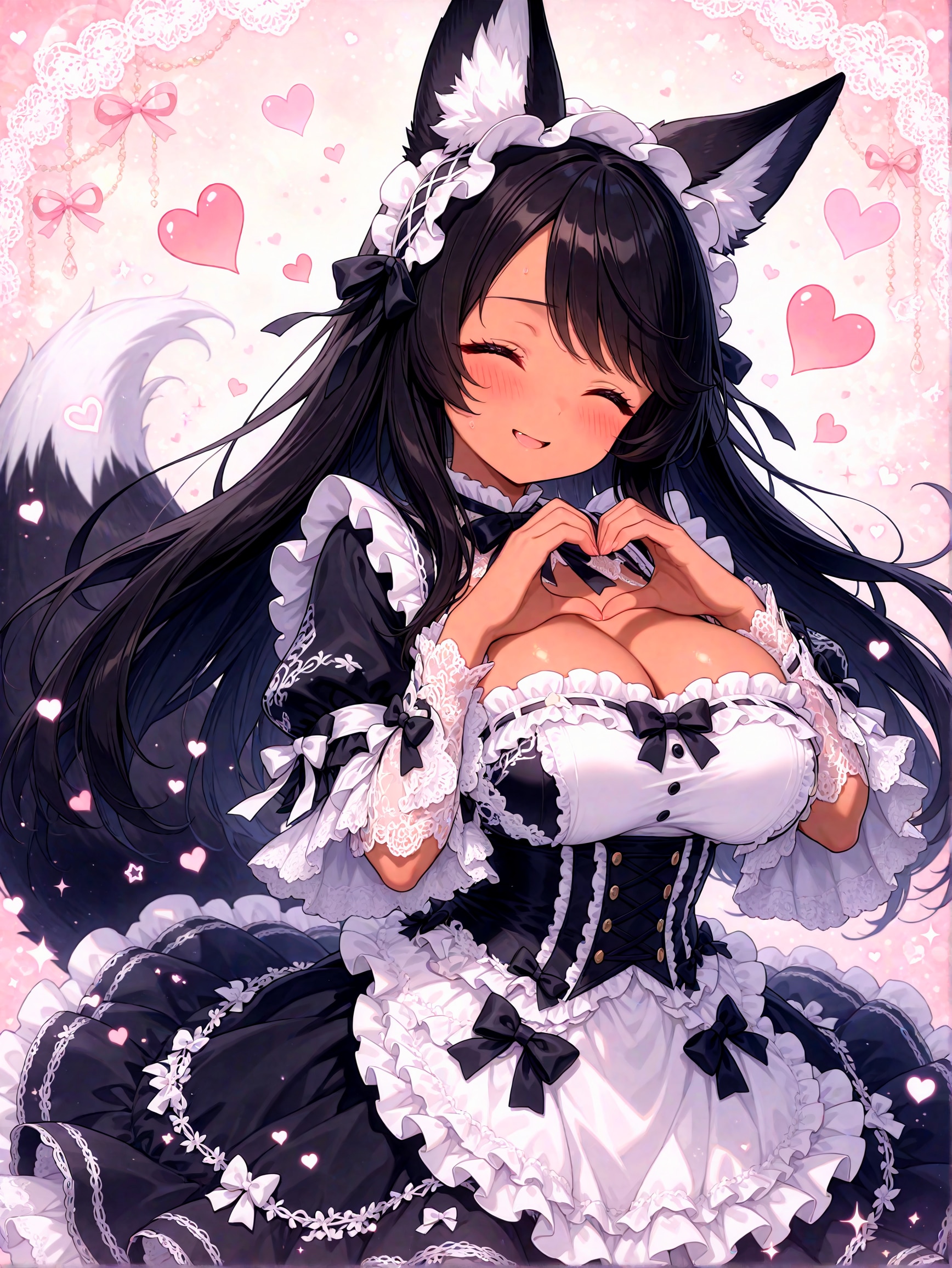 フリルゴスロリ黒狐さん