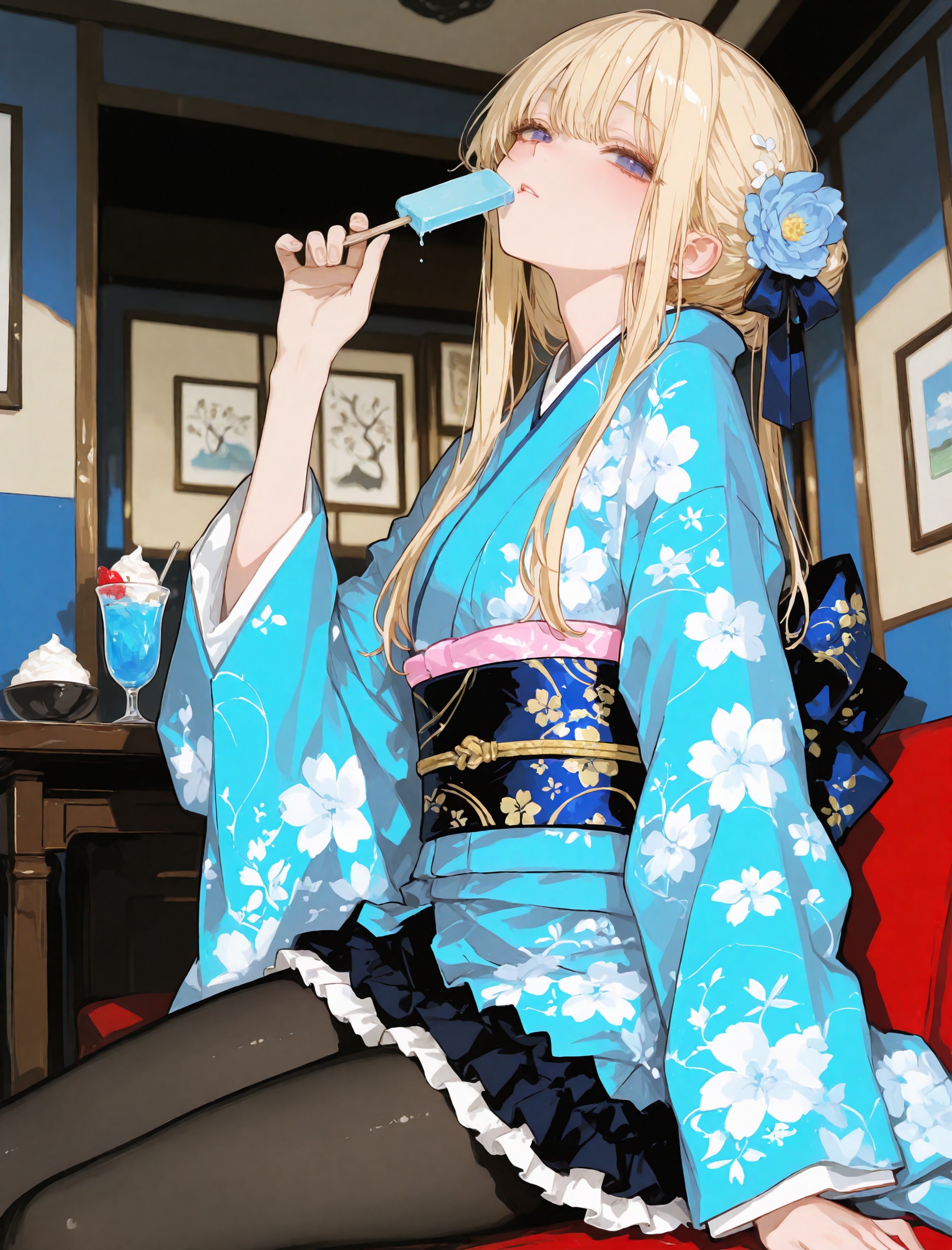 アイス美味しい | の人気AIイラスト・グラビア