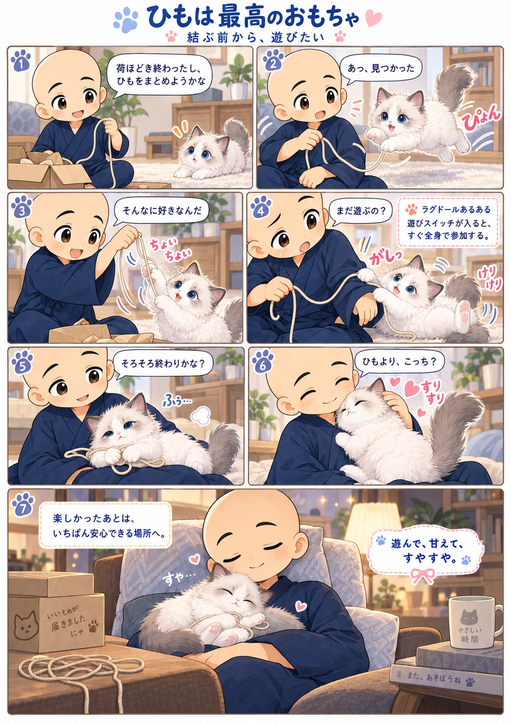 Cat Manga / 猫漫画 #patreon #猫漫画 #ちびキャラ #可愛い #猫好き #AI漫画 #猫あるある #manga #comic #cat #catcomic #catmanga | の人気AIイラスト・グラビア