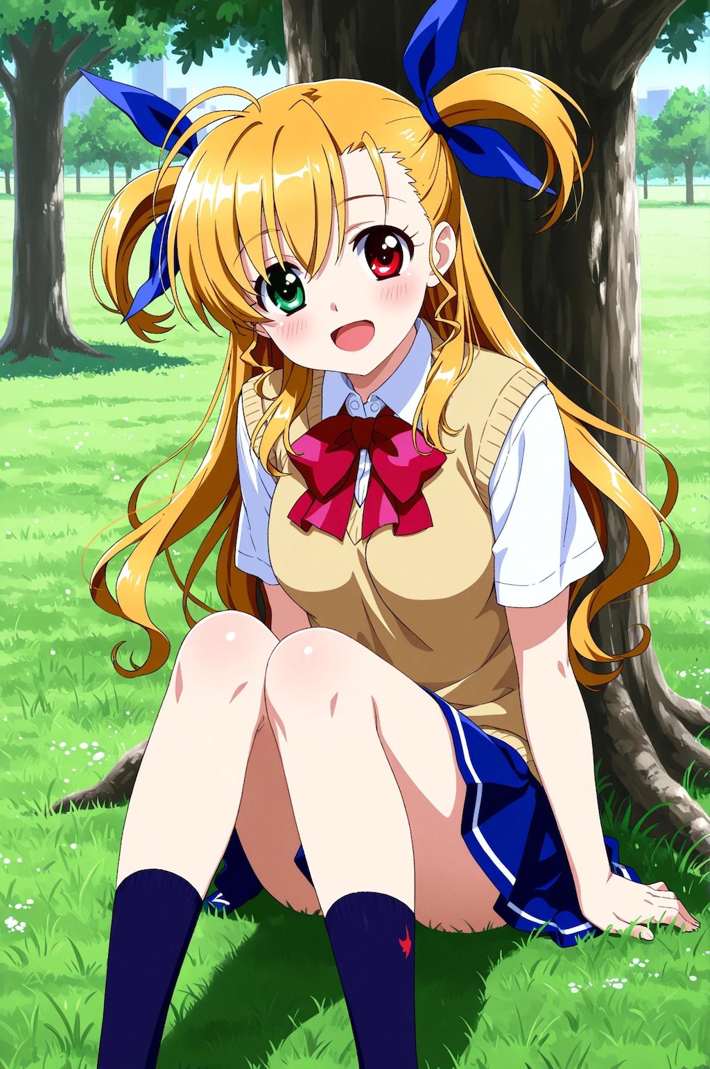 ヴィヴィオ➡　やっほう