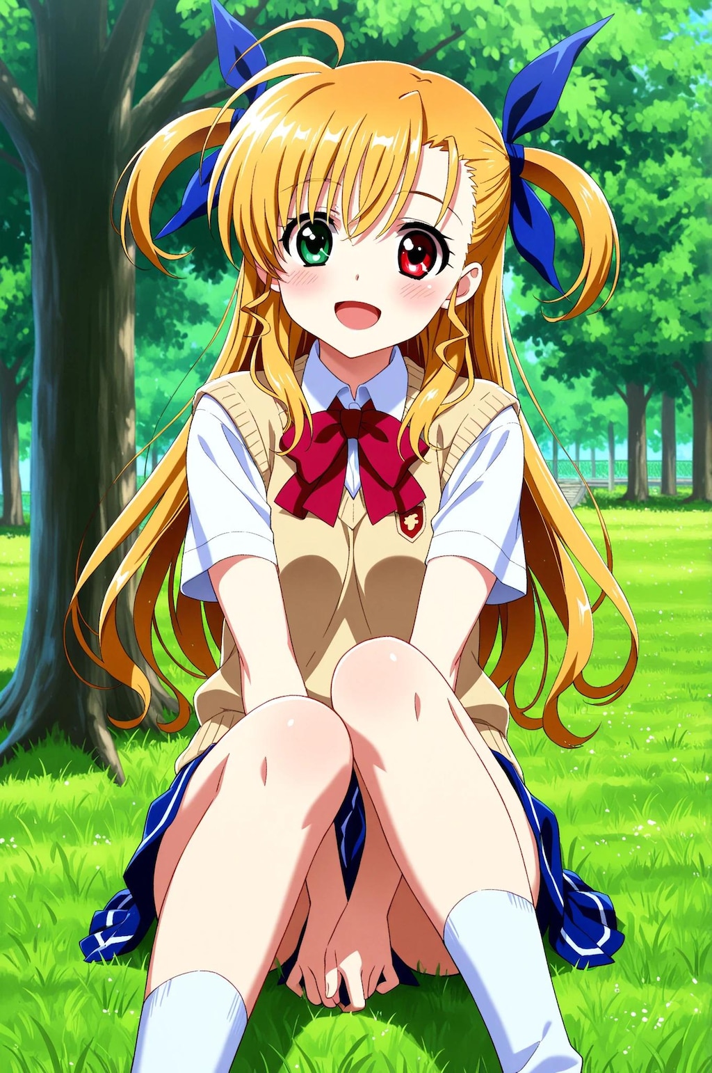 ヴィヴィオ➡　やっほう