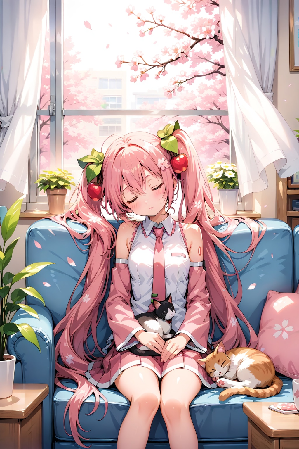 桜ミク１３１ | の人気AIイラスト・グラビア