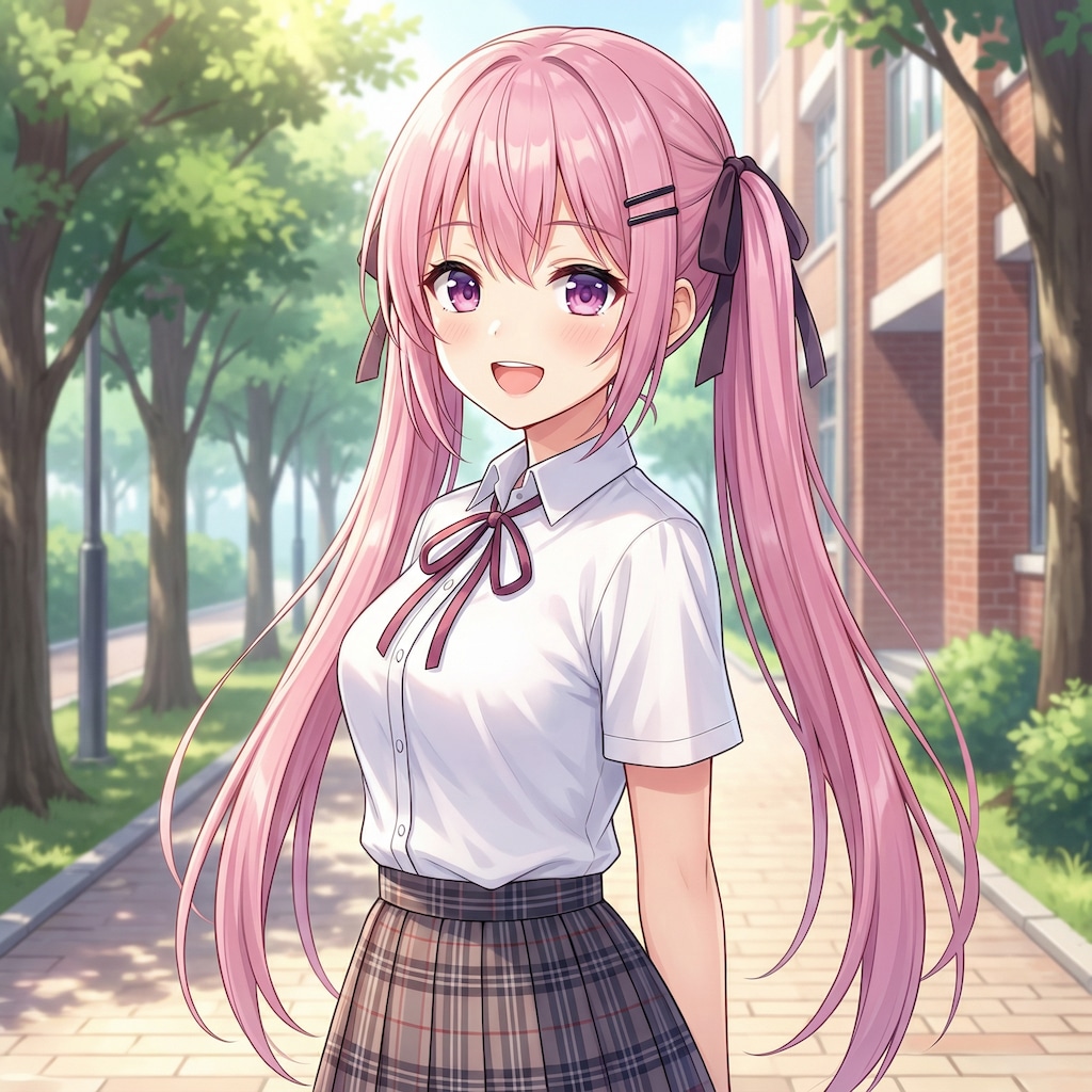 Geminiは桃香をこう描くらしい