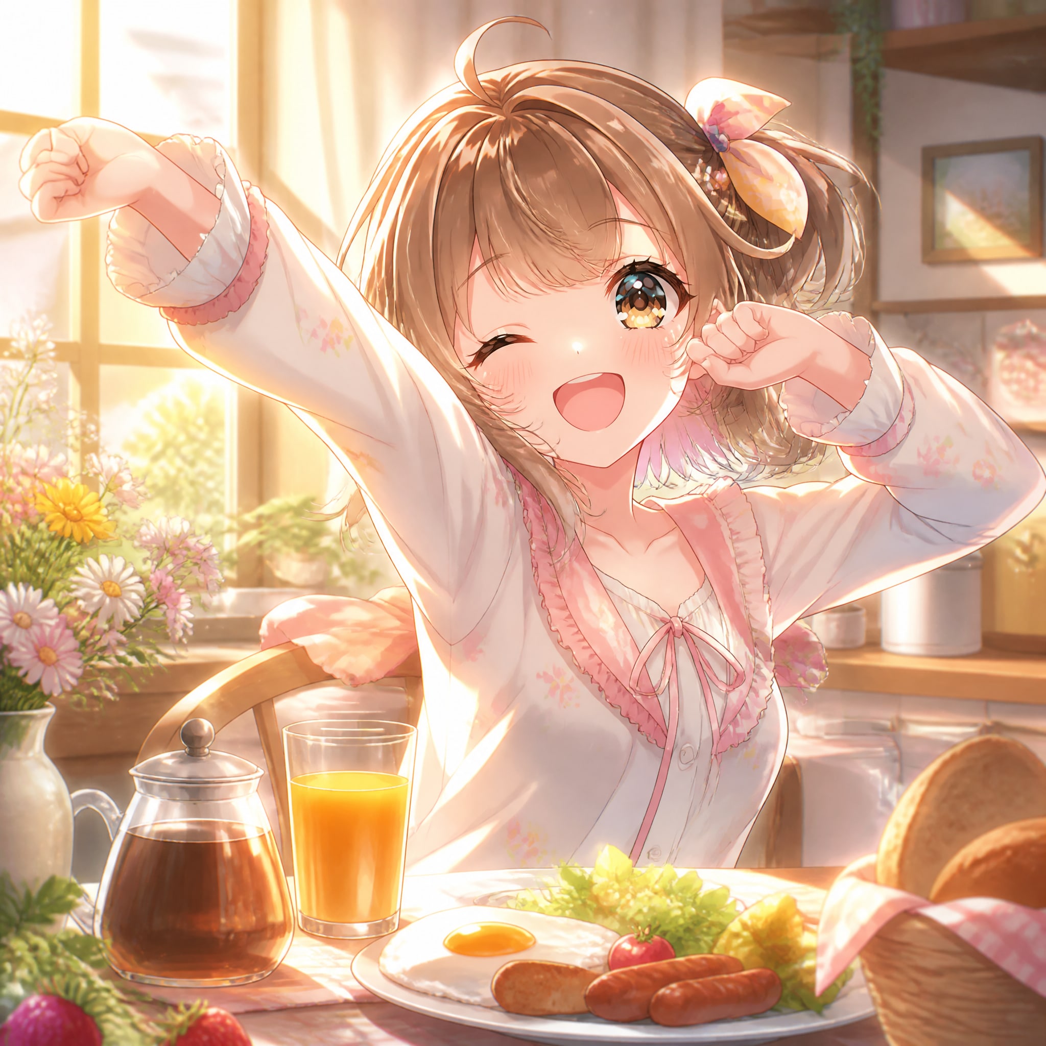 おはよう（３７）3時のアイドル　GPTimages2.0