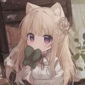 「 」の獣耳の女の子 02 2枚目