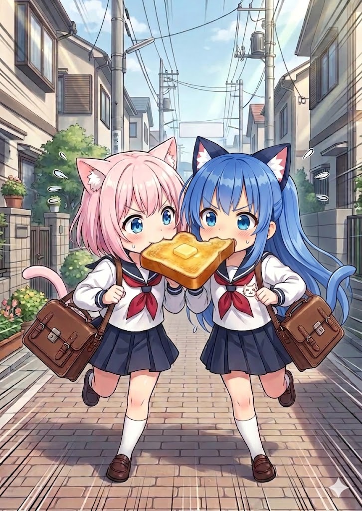 二人「わたしのトースト！」第2ラウンド