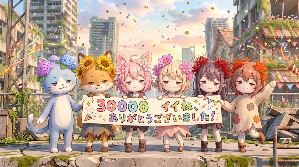 30,000イイね、ありがとうございました☺️