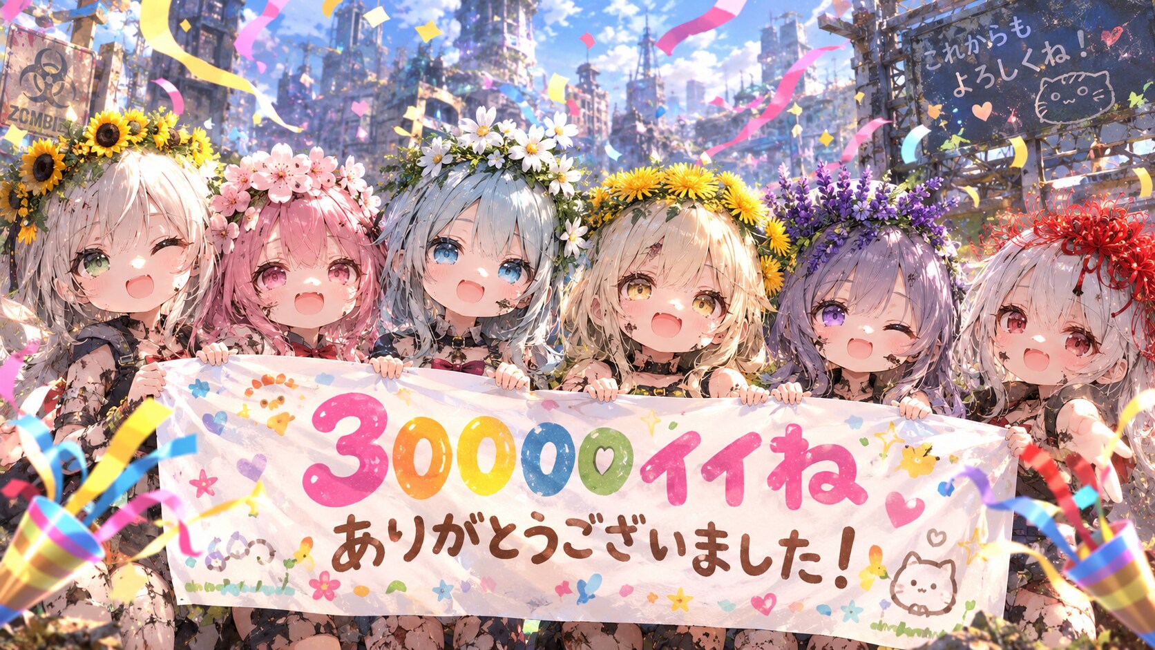 30,000イイね、ありがとうございました☺️ | の人気AIイラスト・グラビア