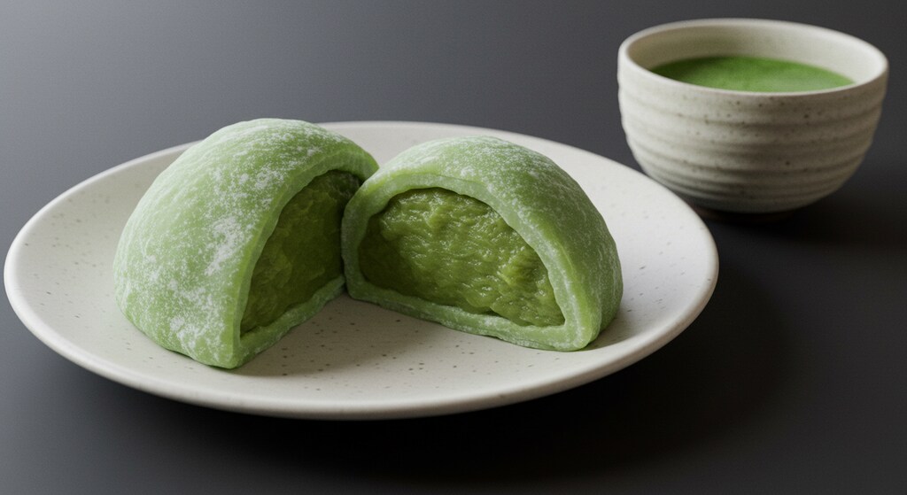 デザートの大福