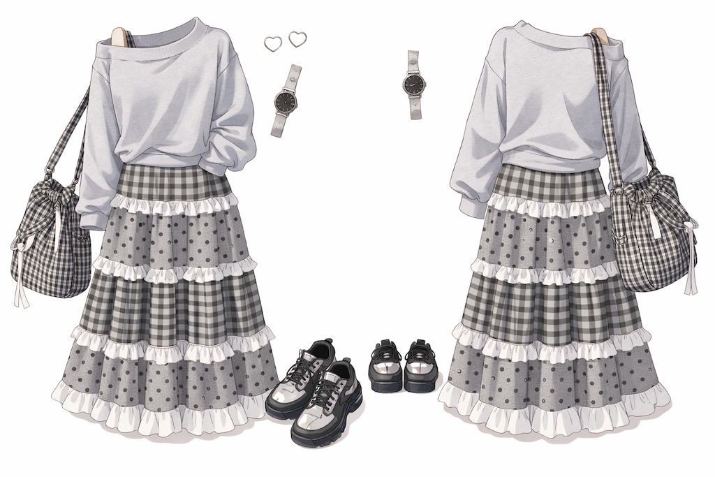 Girly Wardrobe Collection – 4 Styles