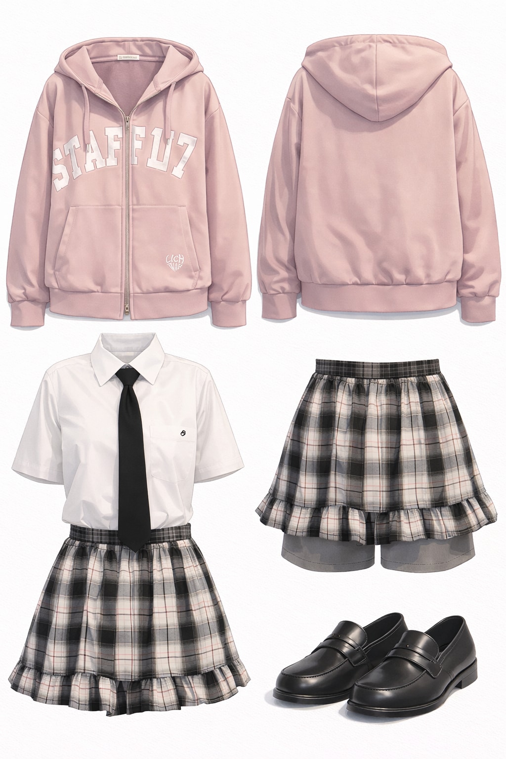 Girly Wardrobe Collection – 4 Styles