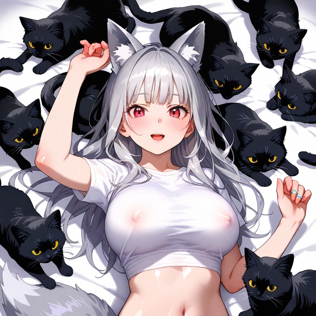 おっぱいとにゃんこ企画作品です