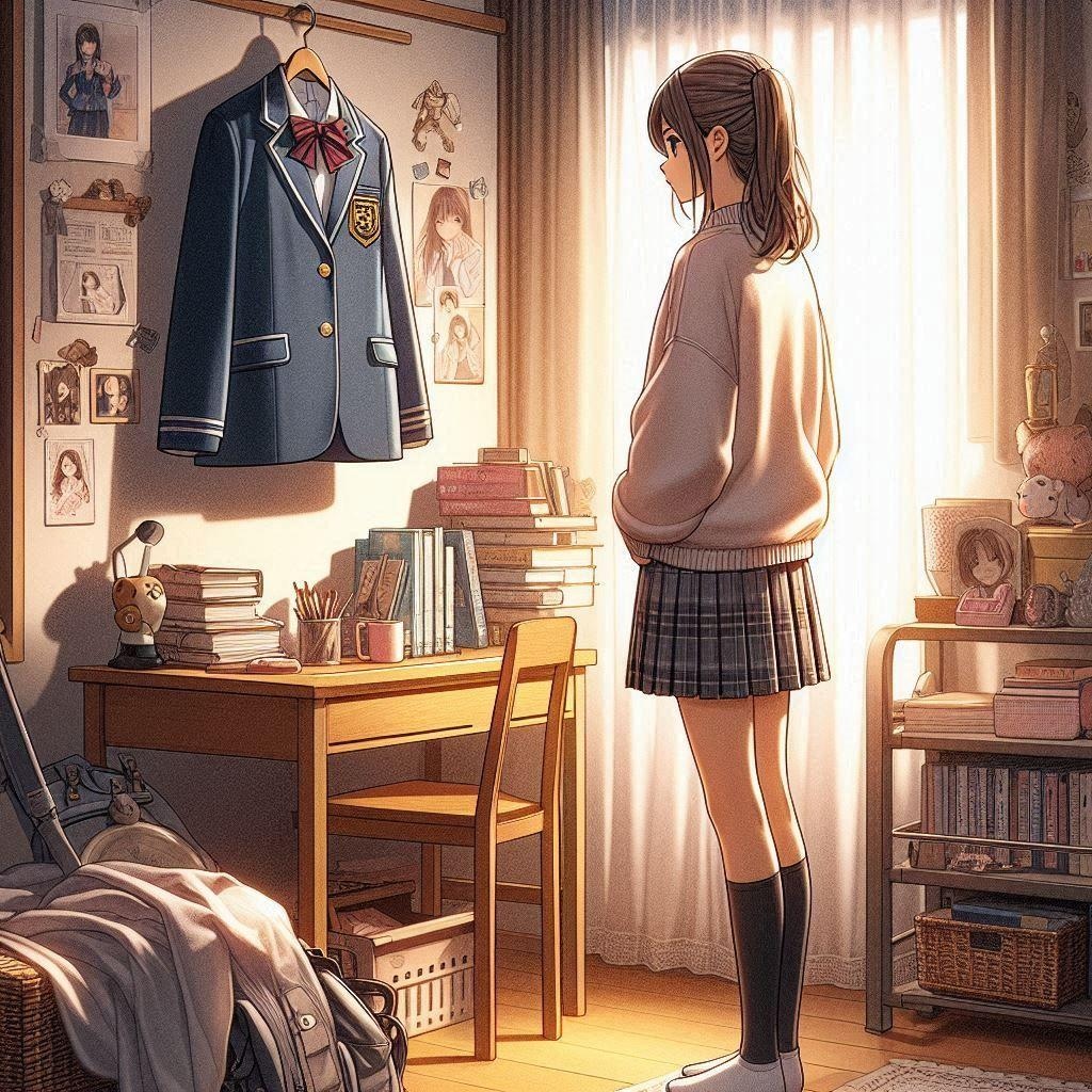 この制服も引退‥‥か