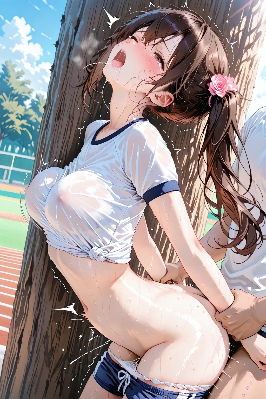 ブルマのおしり最高！こんなんバック一択だわ！！