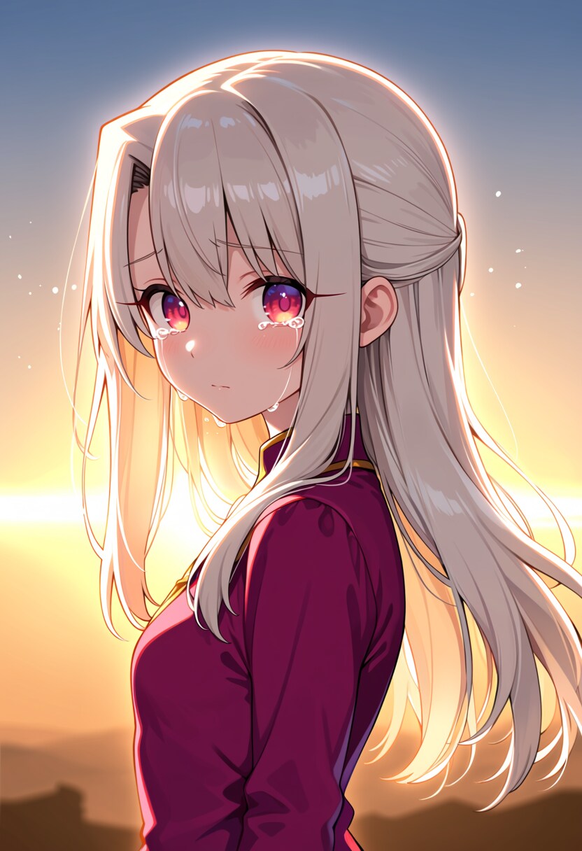 夕暮れの涙