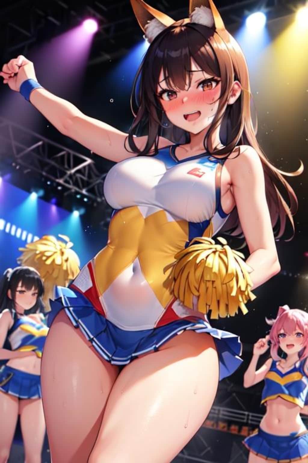 20230930　チアリーダーのおしごと！の日　仕事モード編　こんな応援されたら頑張れちゃう！