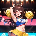 20230930　チアリーダーのおしごと！の日　仕事モード編　こんな応援されたら頑張れちゃう！ 4枚目