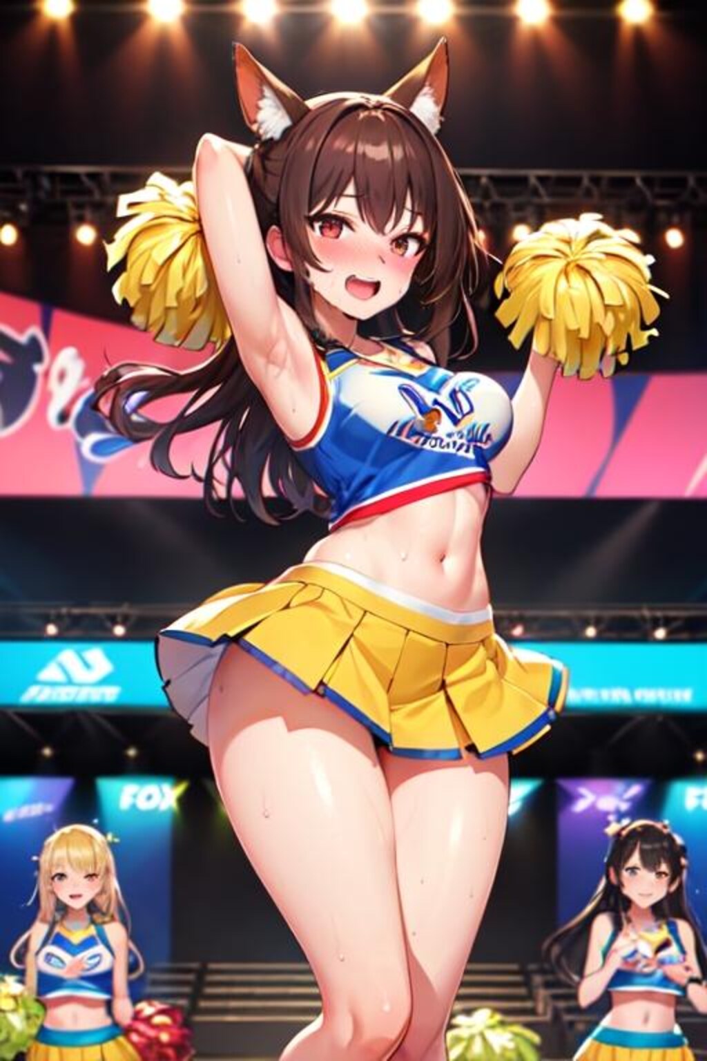 20230930　チアリーダーのおしごと！の日　仕事モード編　こんな応援されたら頑張れちゃう！