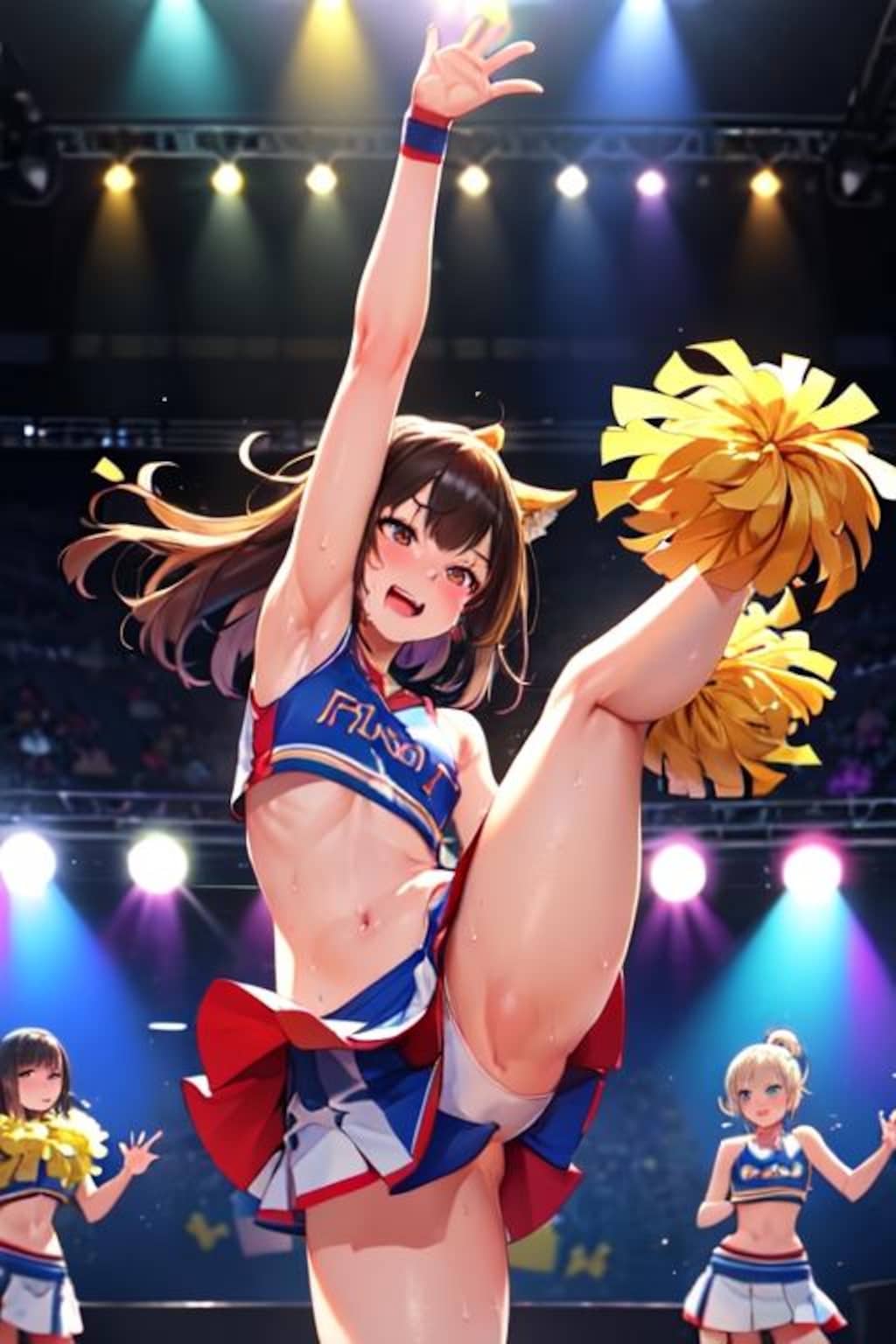 20230930　チアリーダーのおしごと！の日　仕事モード編　こんな応援されたら頑張れちゃう！