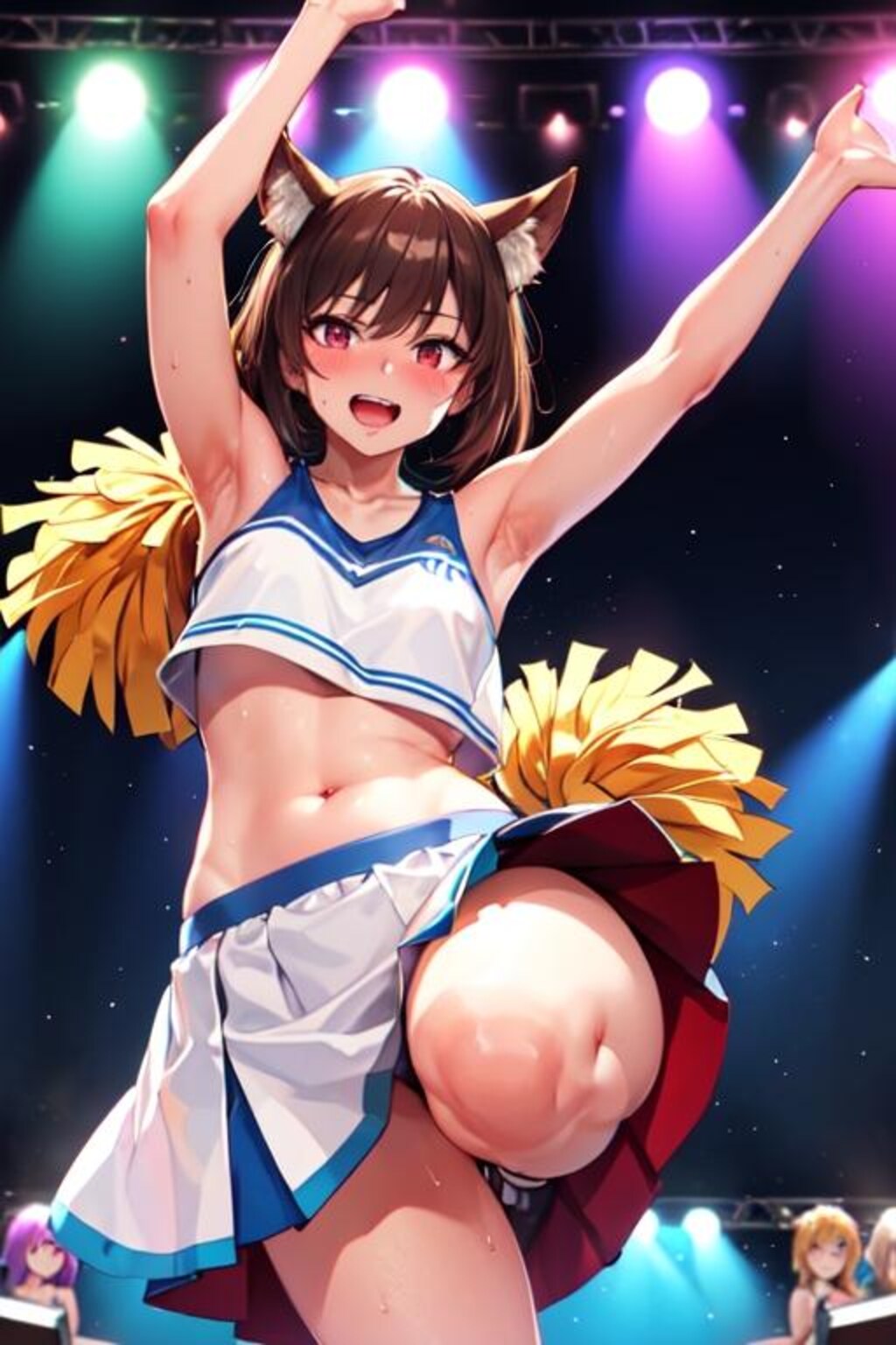 20230930　チアリーダーのおしごと！の日　仕事モード編　こんな応援されたら頑張れちゃう！