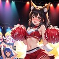 20230930　チアリーダーのおしごと！の日　仕事モード編　こんな応援されたら頑張れちゃう！ 3枚目
