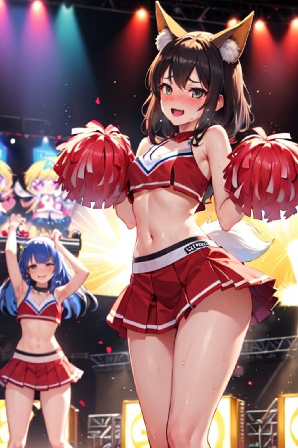 20230930　チアリーダーのおしごと！の日　仕事モード編　こんな応援されたら頑張れちゃう！