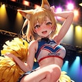 20230930　チアリーダーのおしごと！の日　仕事モード編　こんな応援されたら頑張れちゃう！ 11枚目