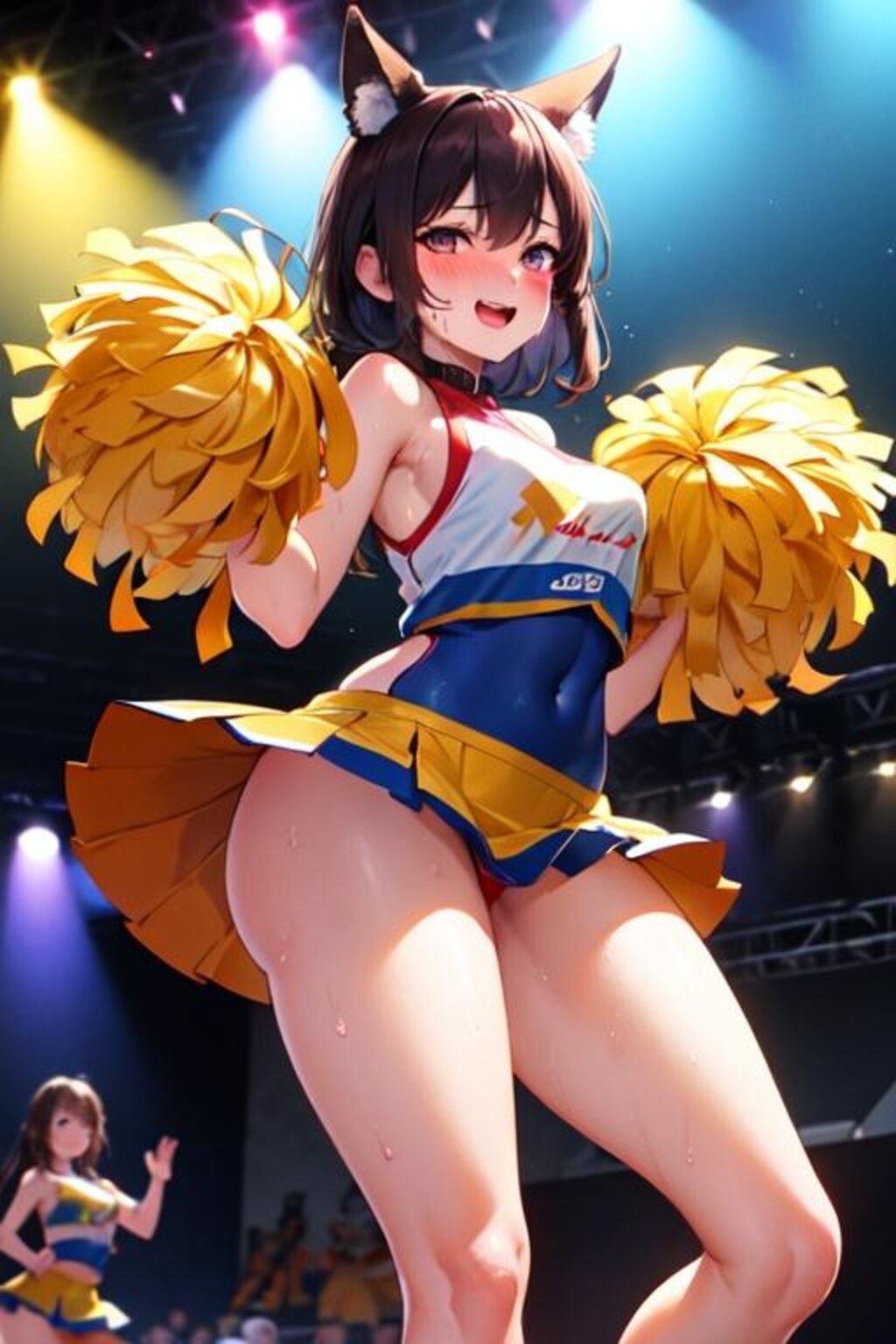 20230930　チアリーダーのおしごと！の日　仕事モード編　こんな応援されたら頑張れちゃう！