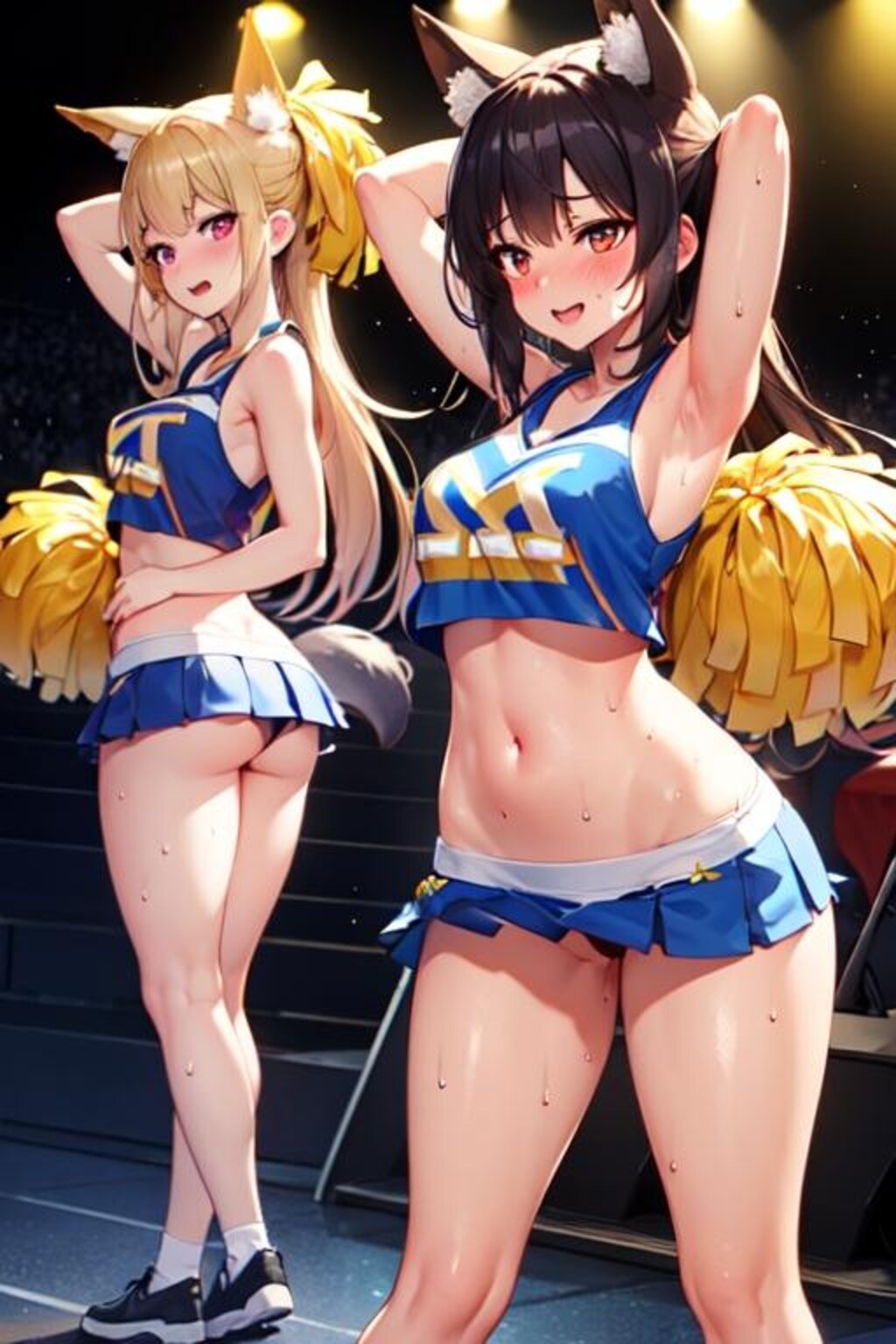 20230930　チアリーダーのおしごと！の日　仕事モード編　こんな応援されたら頑張れちゃう！