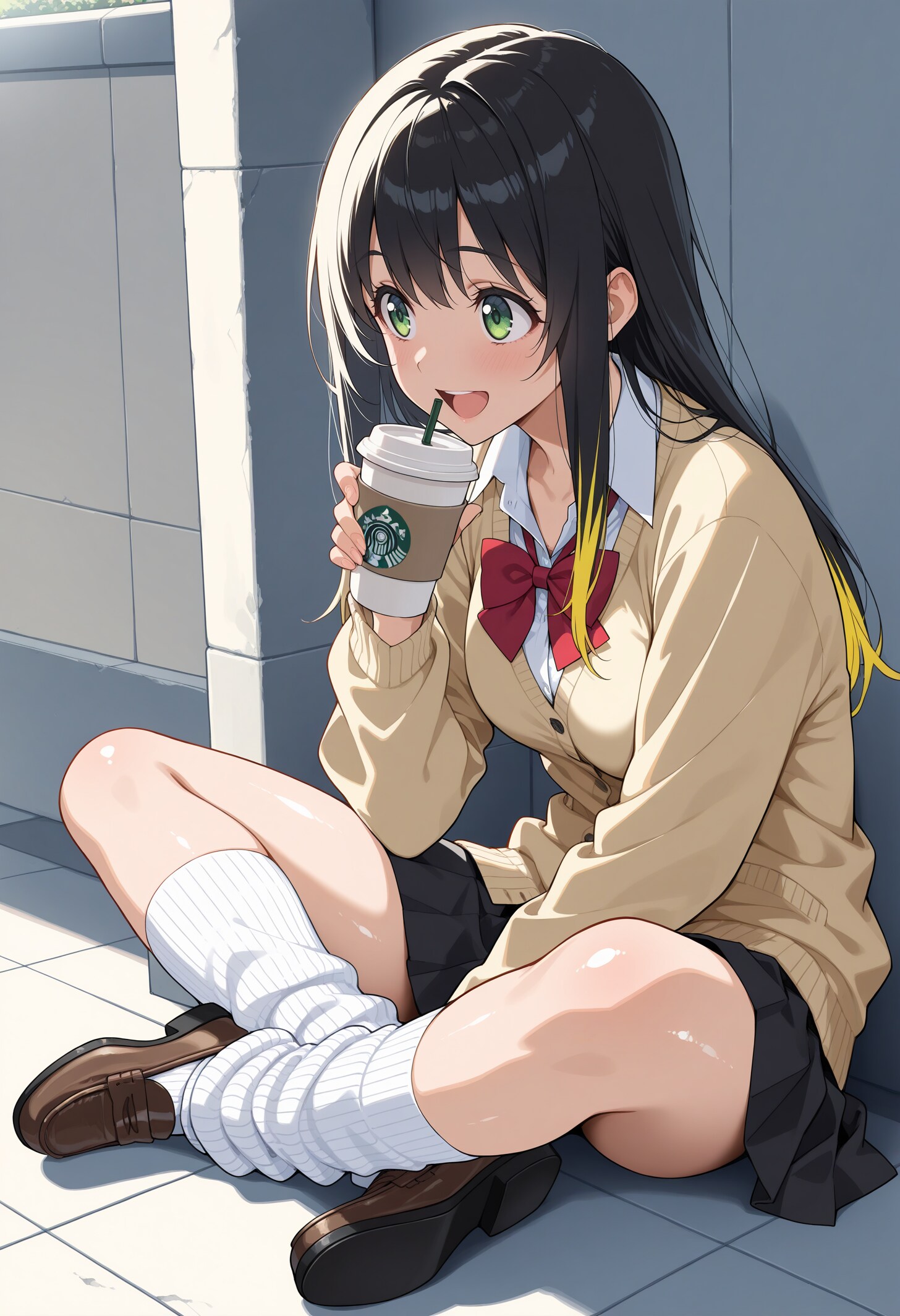 放課後あぐらJK