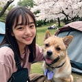 ワンちゃんとお花見 No.2 8枚目