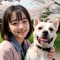 ワンちゃんとお花見 No.2 4枚目