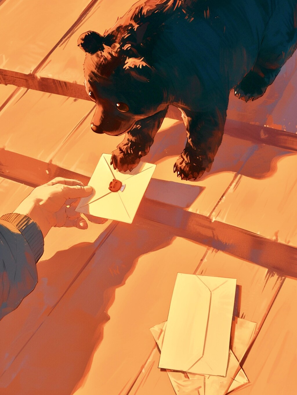お手紙待つくまさん🐾