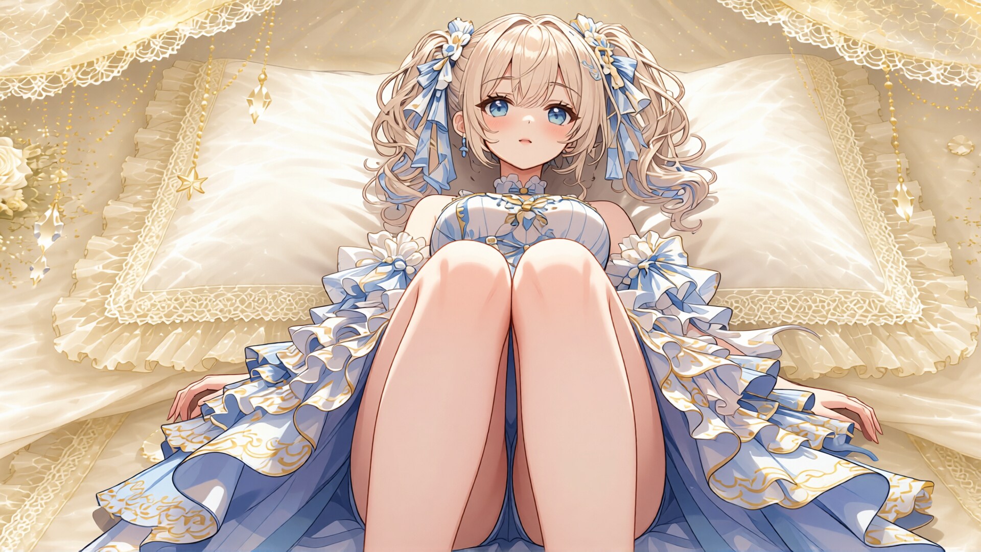金髪少女とドレス　その15-2