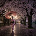 桜散らしの雨 8枚目