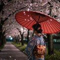 桜散らしの雨 2枚目